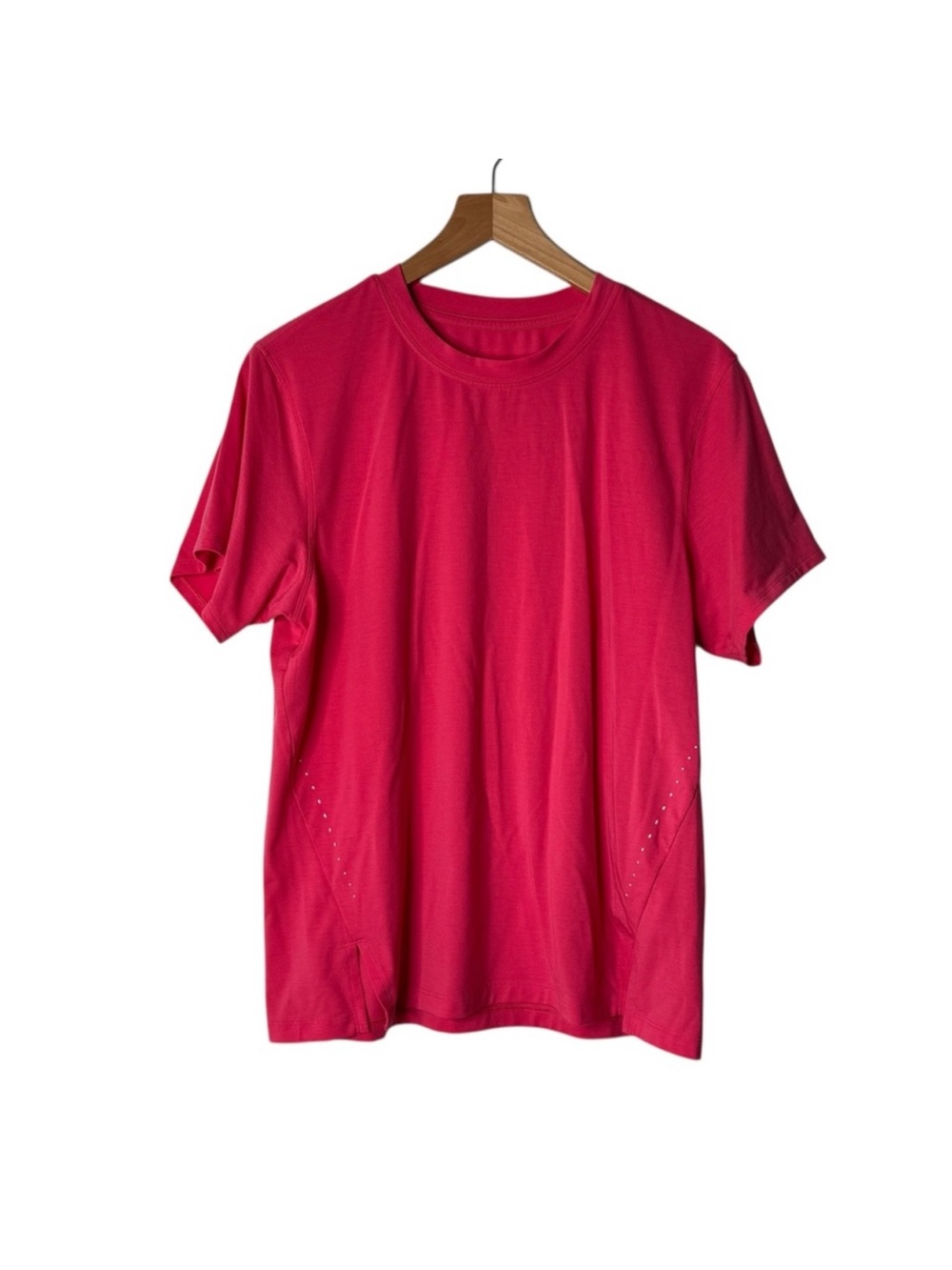 Lululemon Relaxed Fit Running T-Shirt Active Top in Lip Gloss Pink Womens Size 6